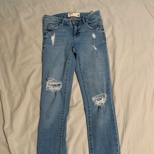 Garage distressed jeans